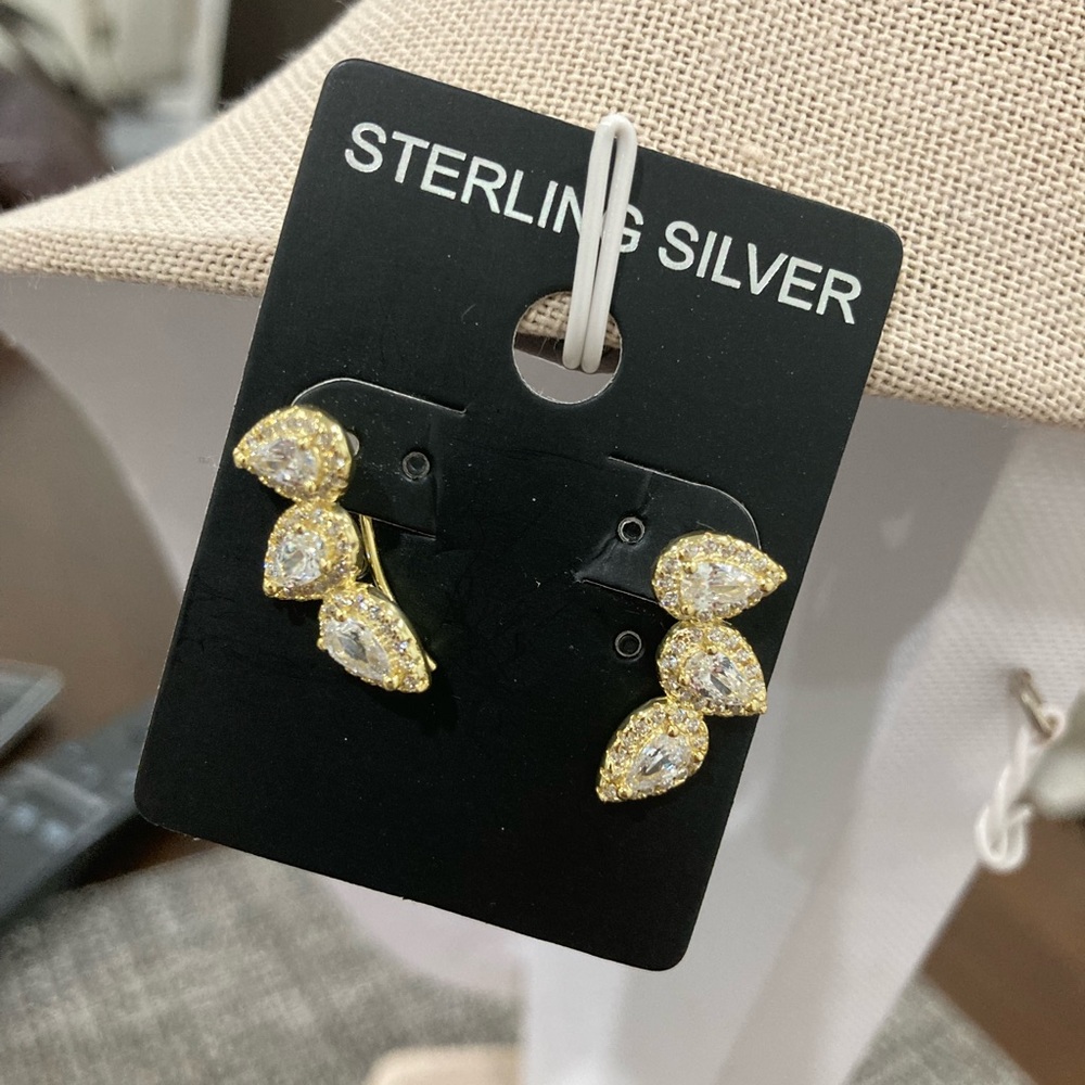 Sterling silver earrings